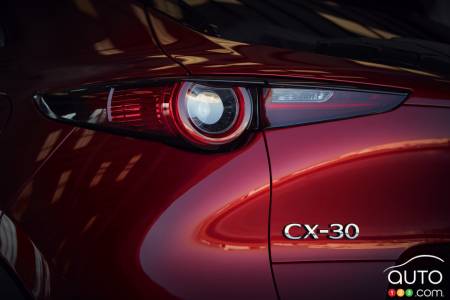 2020 Mazda CX-30, rear light